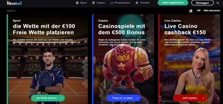 Bild zu Librabet.de Sportwetten & Casino