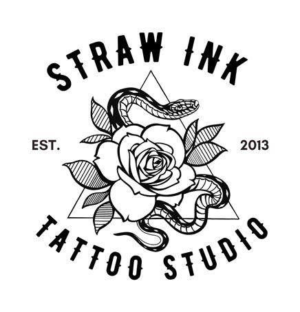 Straw Ink Tattoo Studio -Logo