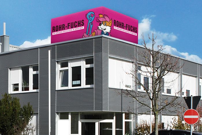 Das Hauptgebäude der ROHR-FUCHS Rohrreinigungs GmbH