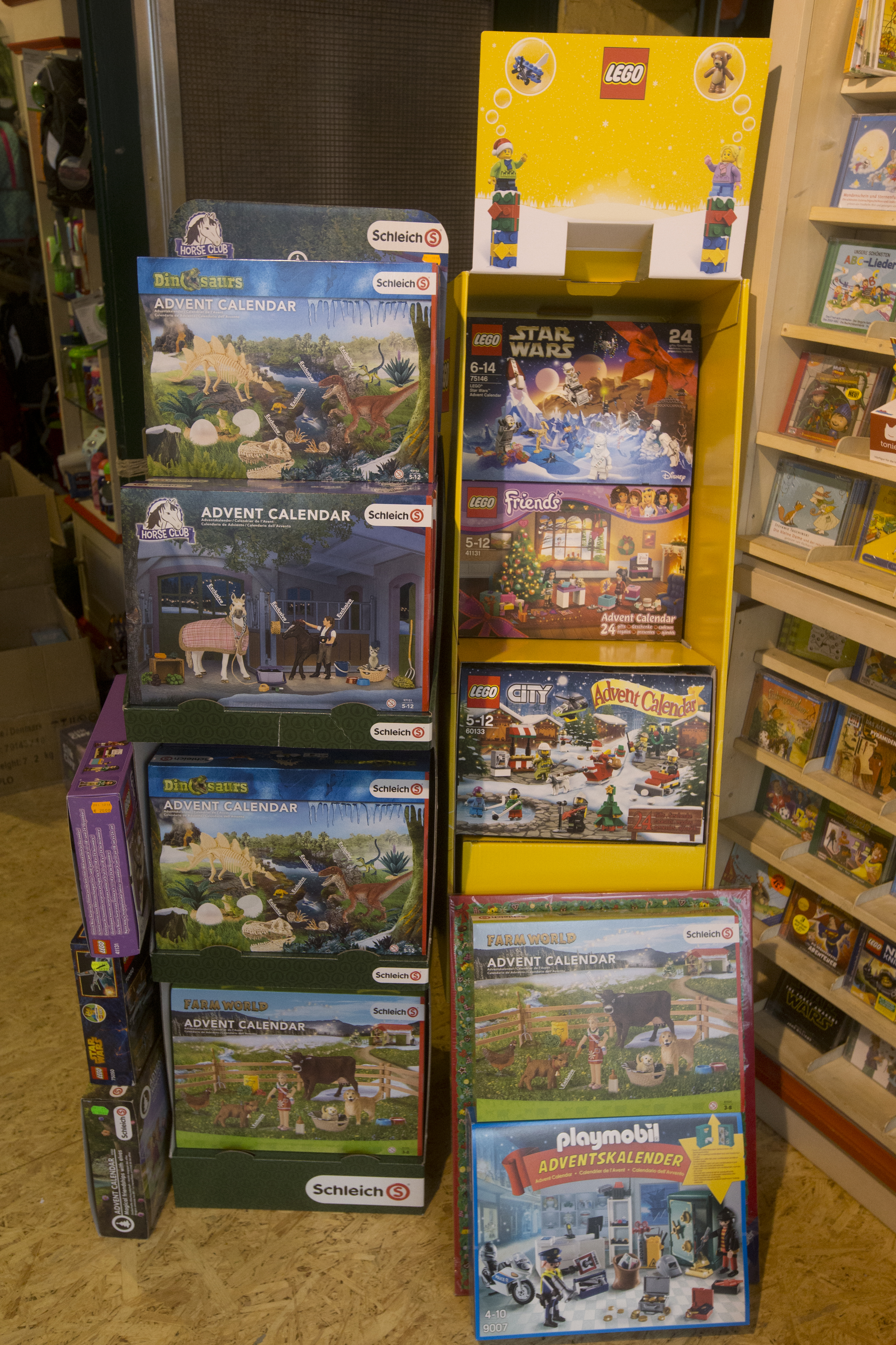Adventkalender, Adventskalender in großer Auswahl alles erhältlich bei Frechdachs by Roskothen, der Spielwarentradition in Essen Kettwig!