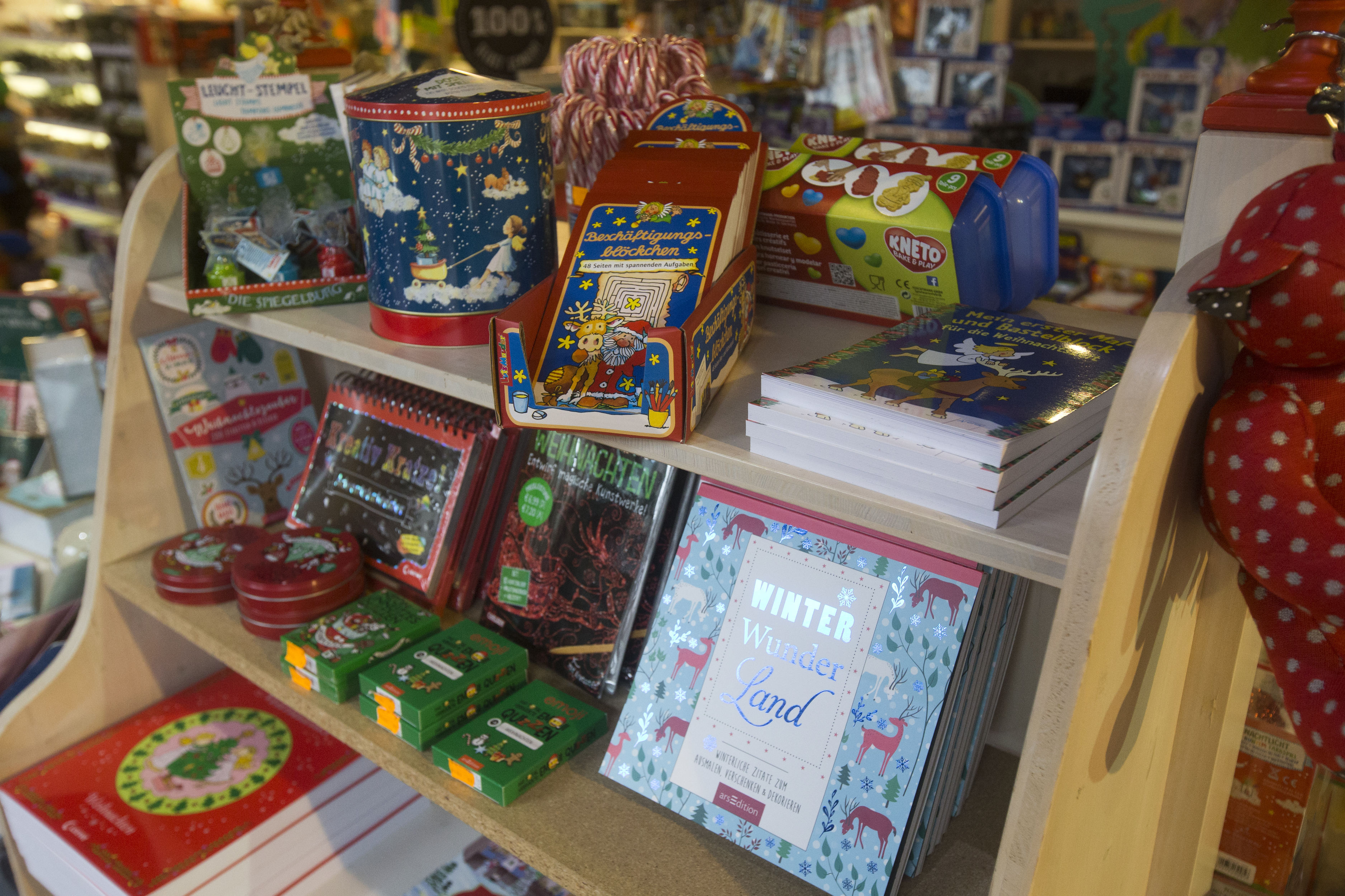 Weihnachstsmarkt alles erhältlich bei Frechdachs by Roskothen, der Spielwarentradition in Essen Kettwig!