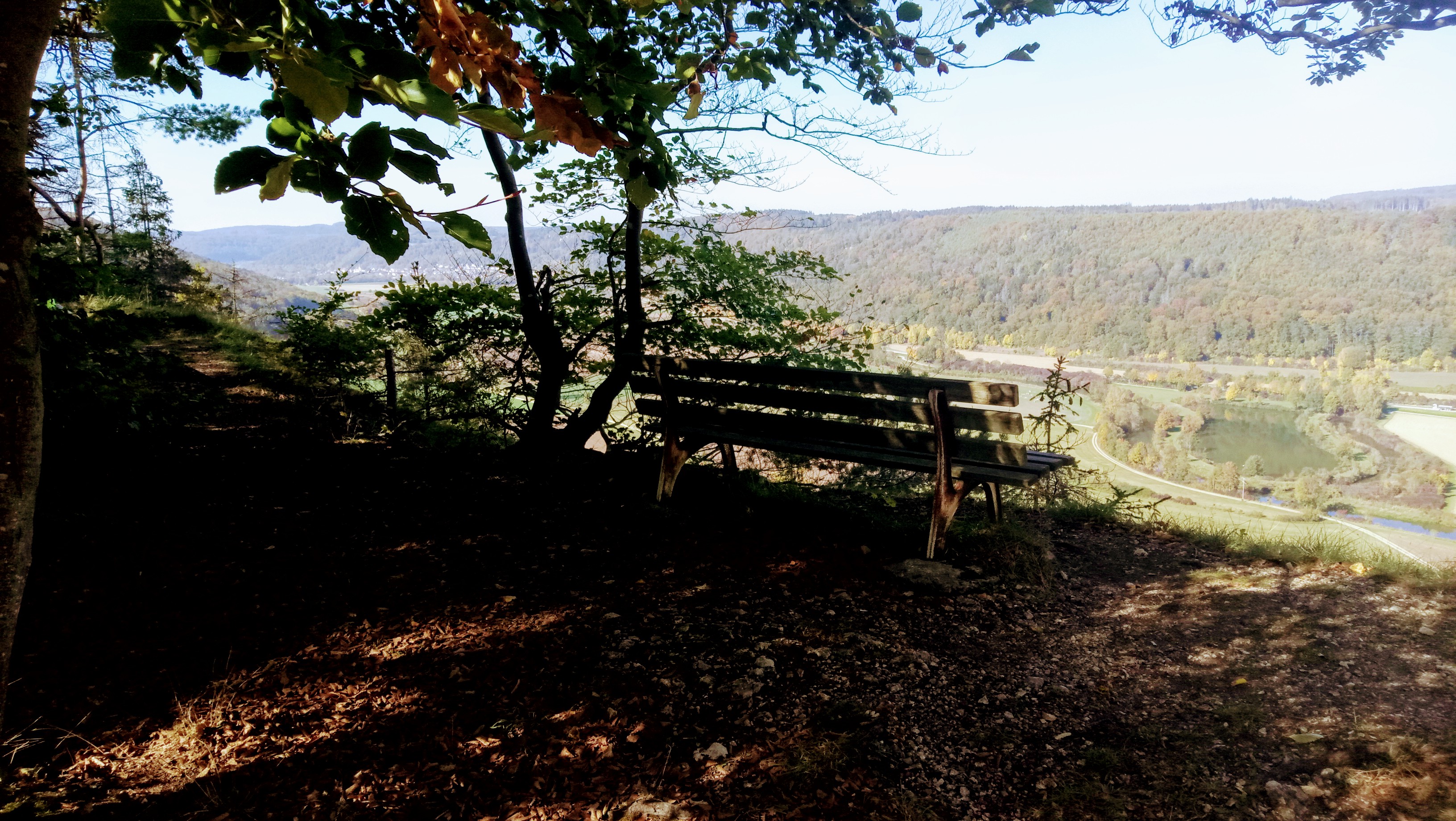 Panoramaweg Altmühltal - oberhalb Unteremmendorf