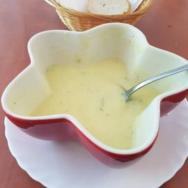 Kartoffel-Ingwer-Suppe. 