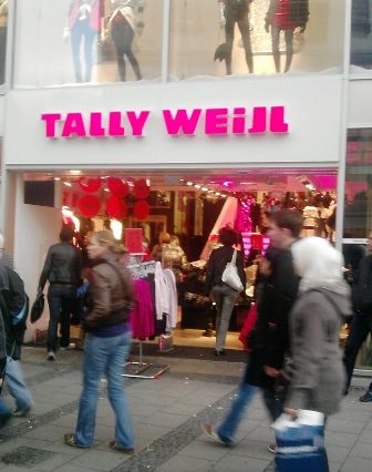 Tally Weijl in der Münchner Fußgängerzone