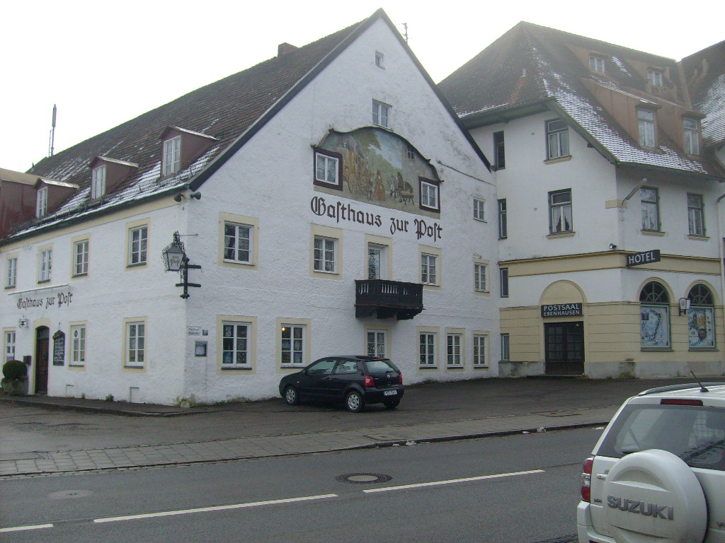 s'Gasthaus zur Post in Ebenhausen