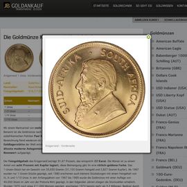 Goldmünzen unter der Lupe - Münzbeschreibungen.