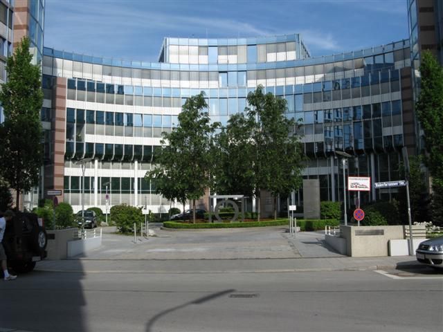 Der Omega Büropark von außen