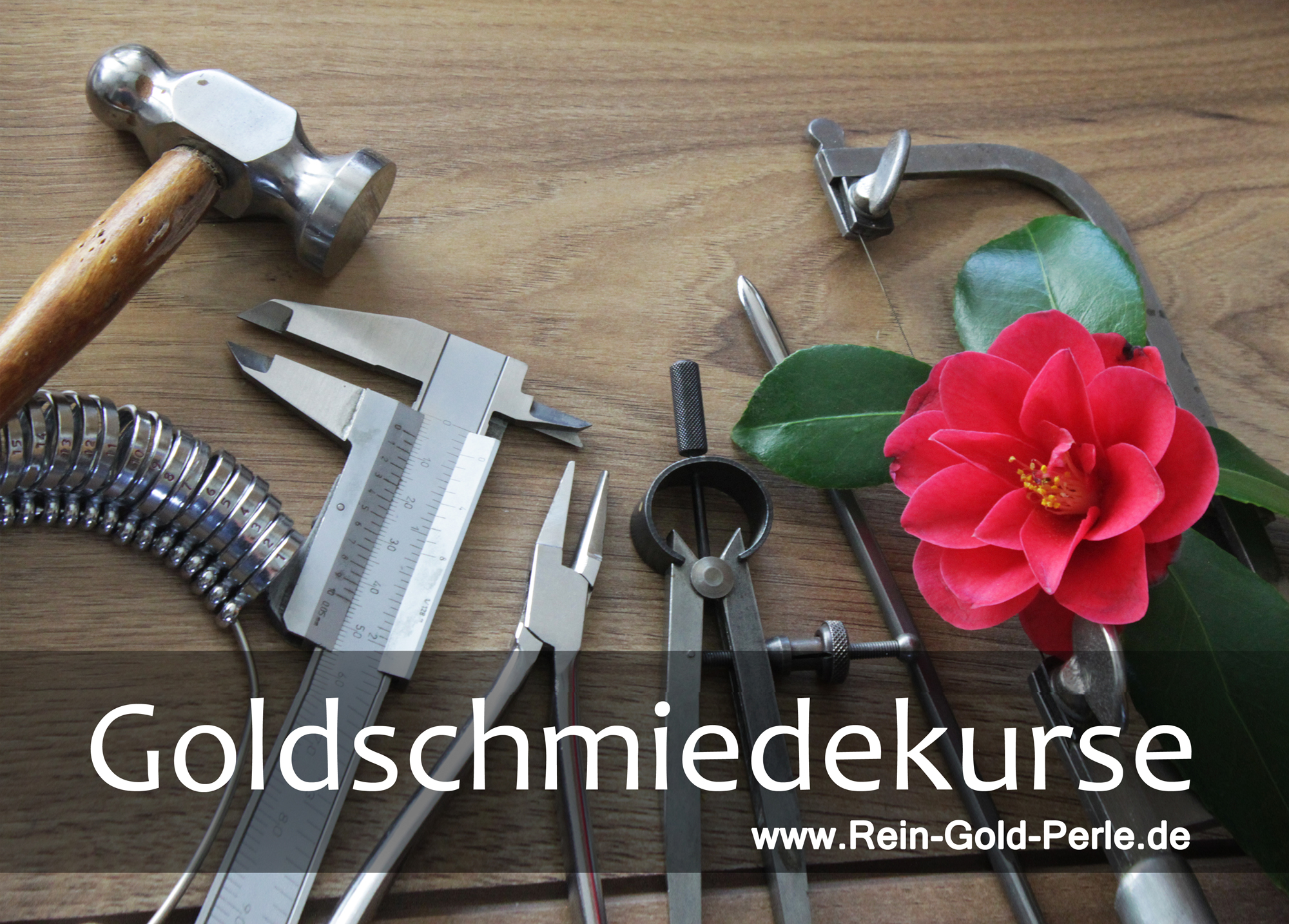 Goldschmiedekurse bei Rein Gold Perle - Katharina Baumann, für alle kreativen Interessenten.
