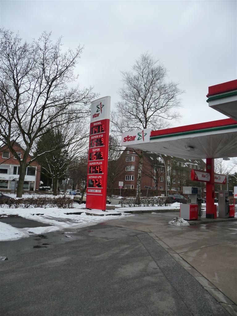 Star Tankstelle Pinneberger Chaussee HH