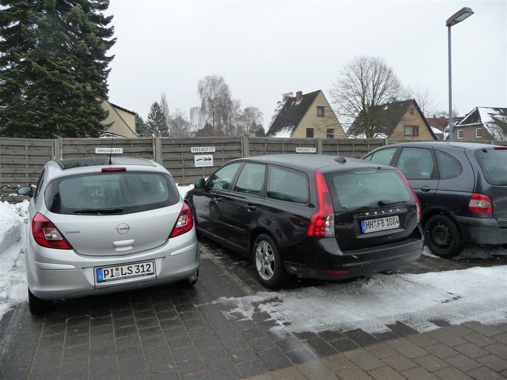 Physiko fitt Parkplatz