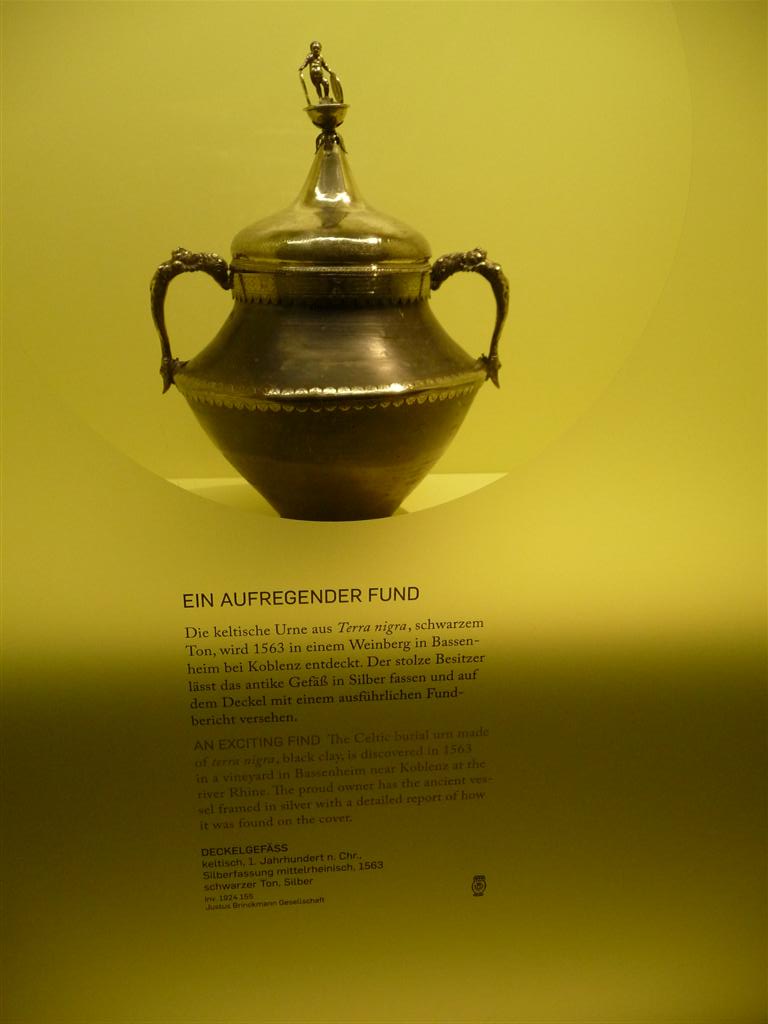 keltische Urne Fund von 1563