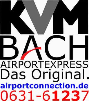 Logo von KVM AIRPORTEXPRESS BACH c/o Inh. Manfred Bach in Kaiserslautern