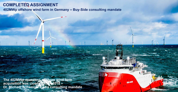 402 MW offshore Windpark | Deutschland