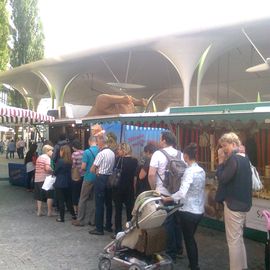 Wochenmarkt Münchener Freiheit in München