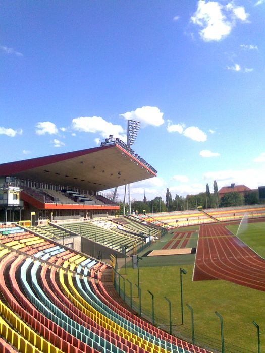 Cool Stadion für mich alleine 