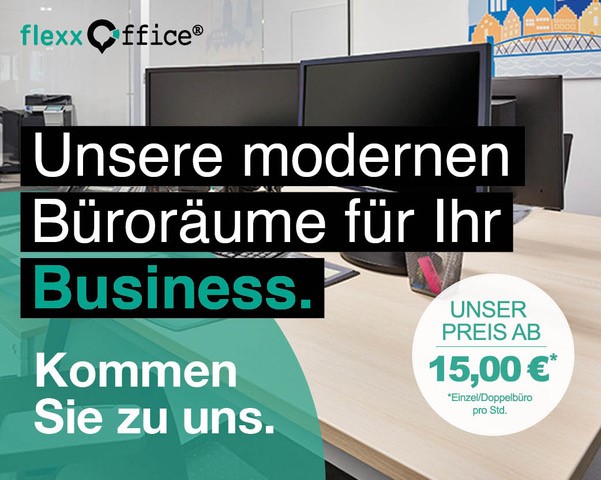 Unsere modernen Büroräume für Ihr Business. - Buchen Sie sich einen Büroraum.