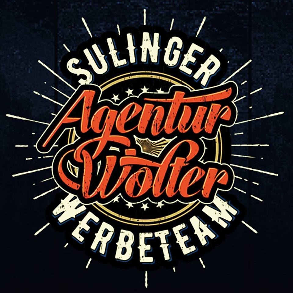 Vintage Logo der Agentur Wolter