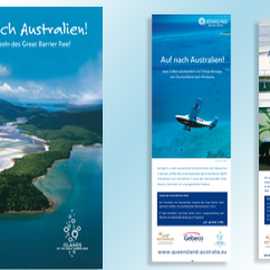 Australien-Queensland Anzeigenkampagne in div. Fachzeitschriften