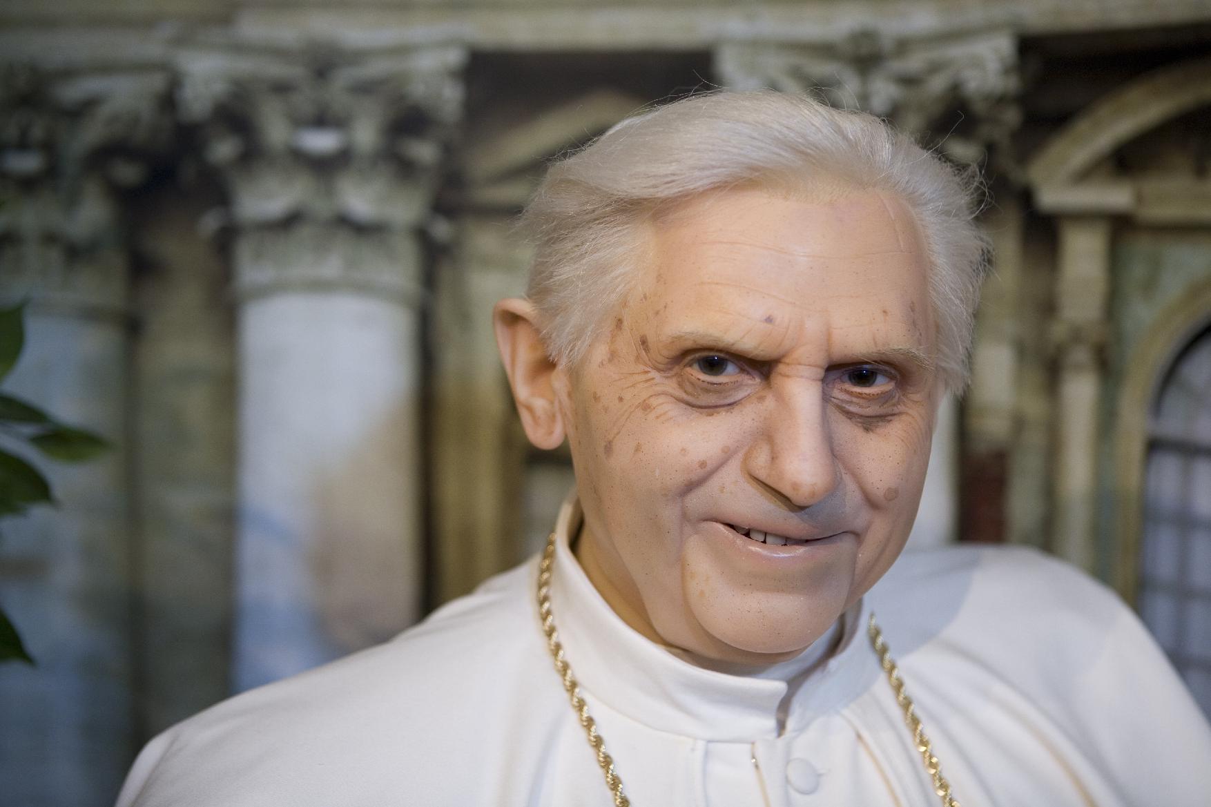 Wachsfigur Papst Benedikt XVI.