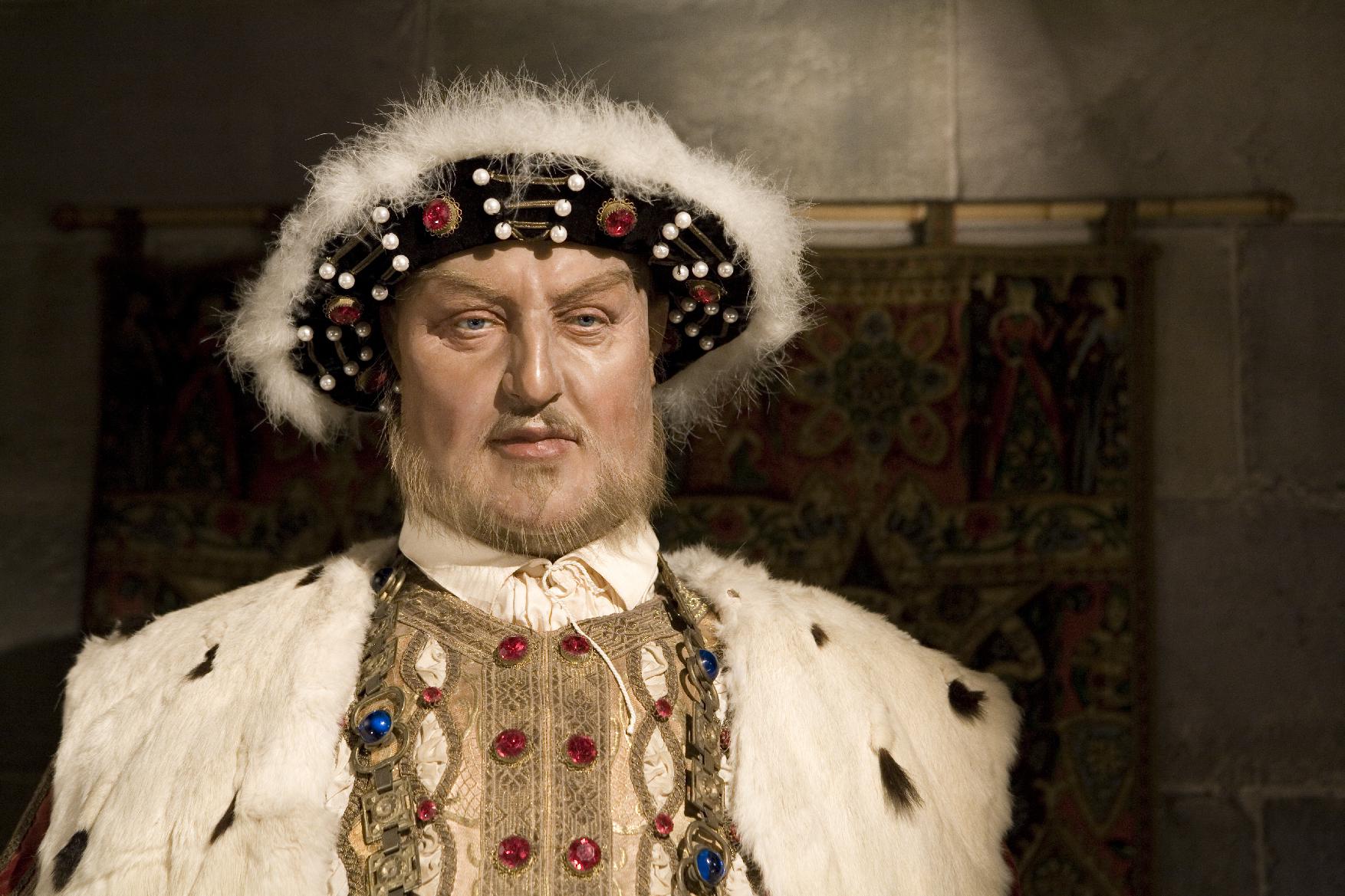 Wachsfigur Heinrich VIII.