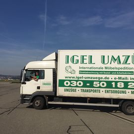 IGEL Umzüge am Flughafen Zürich 
