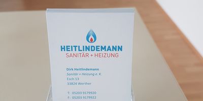 Heitlindemann Sanitär + Heizung e.K. in Werther in Westfalen
