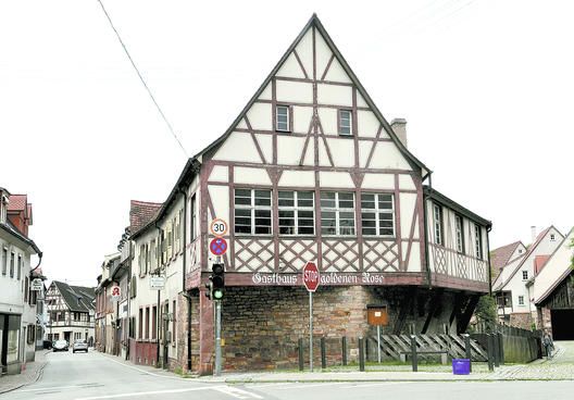 Gasthaus Goldene Rose, Talstrasse 39, Schriesheim