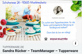 Logo von Sandra Rücker Tupperware in Marktredwitz