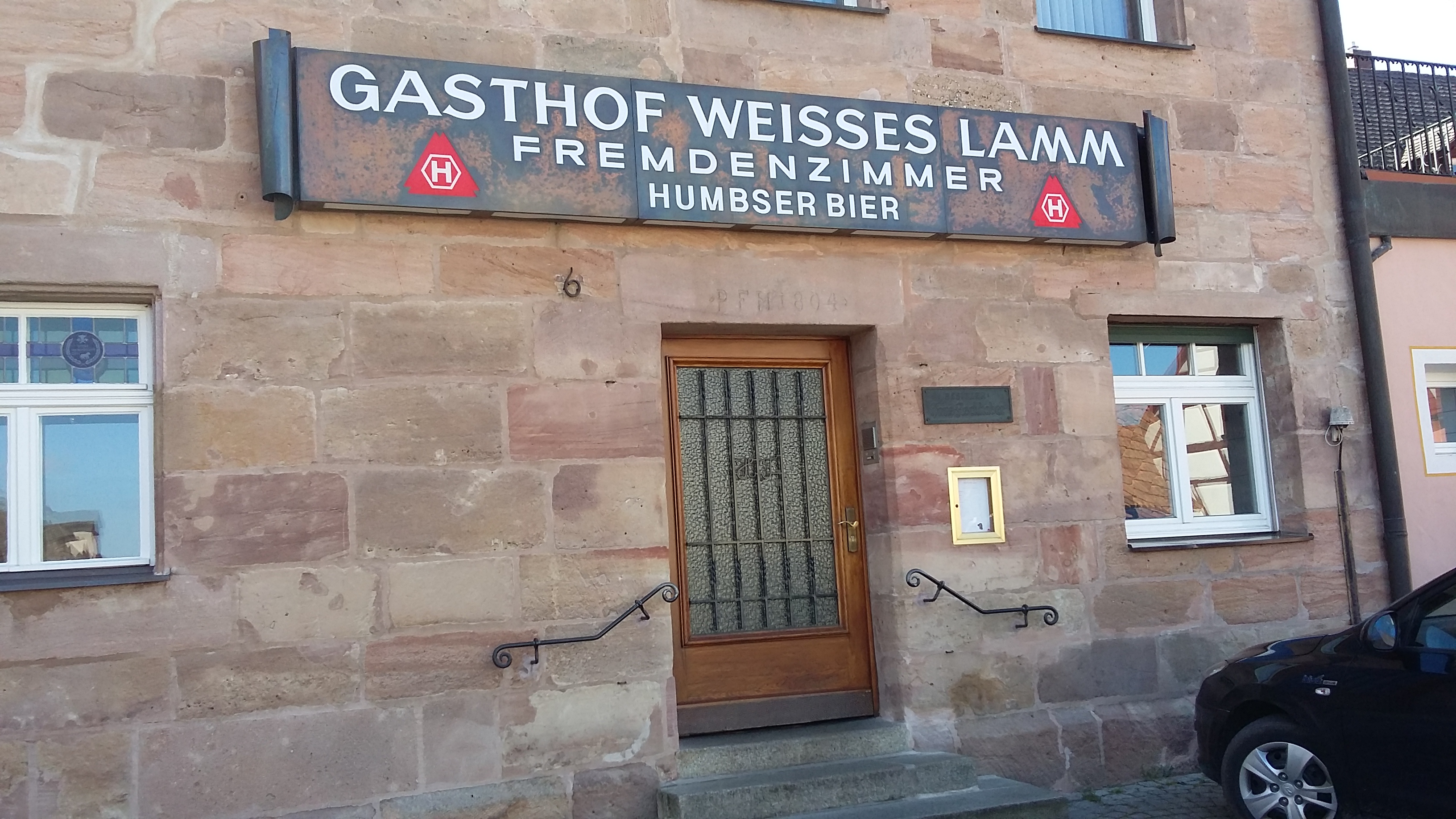 Gasthof Weißes Lamm Rosstal.