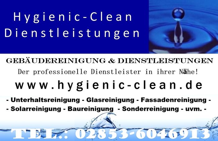 Gebäudereinigung Hygienic-Clean Dienstleistungen
