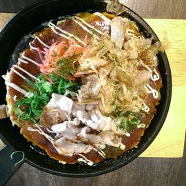 Der Standard-Okonomiyaki für 10€.