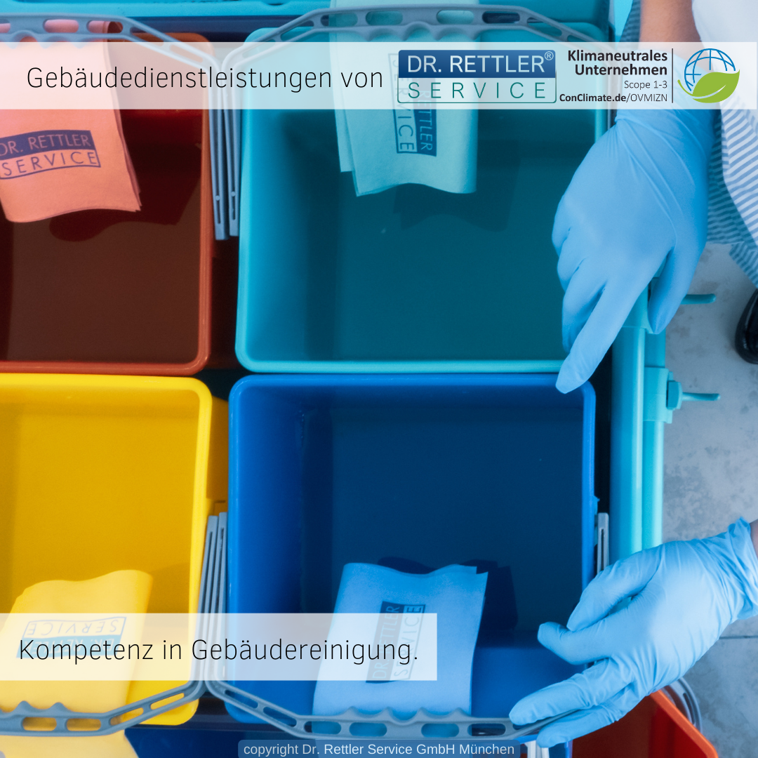 Arbeitsmittel &amp; Hygiene.
(c) Dr. Rettler Service GmbH München