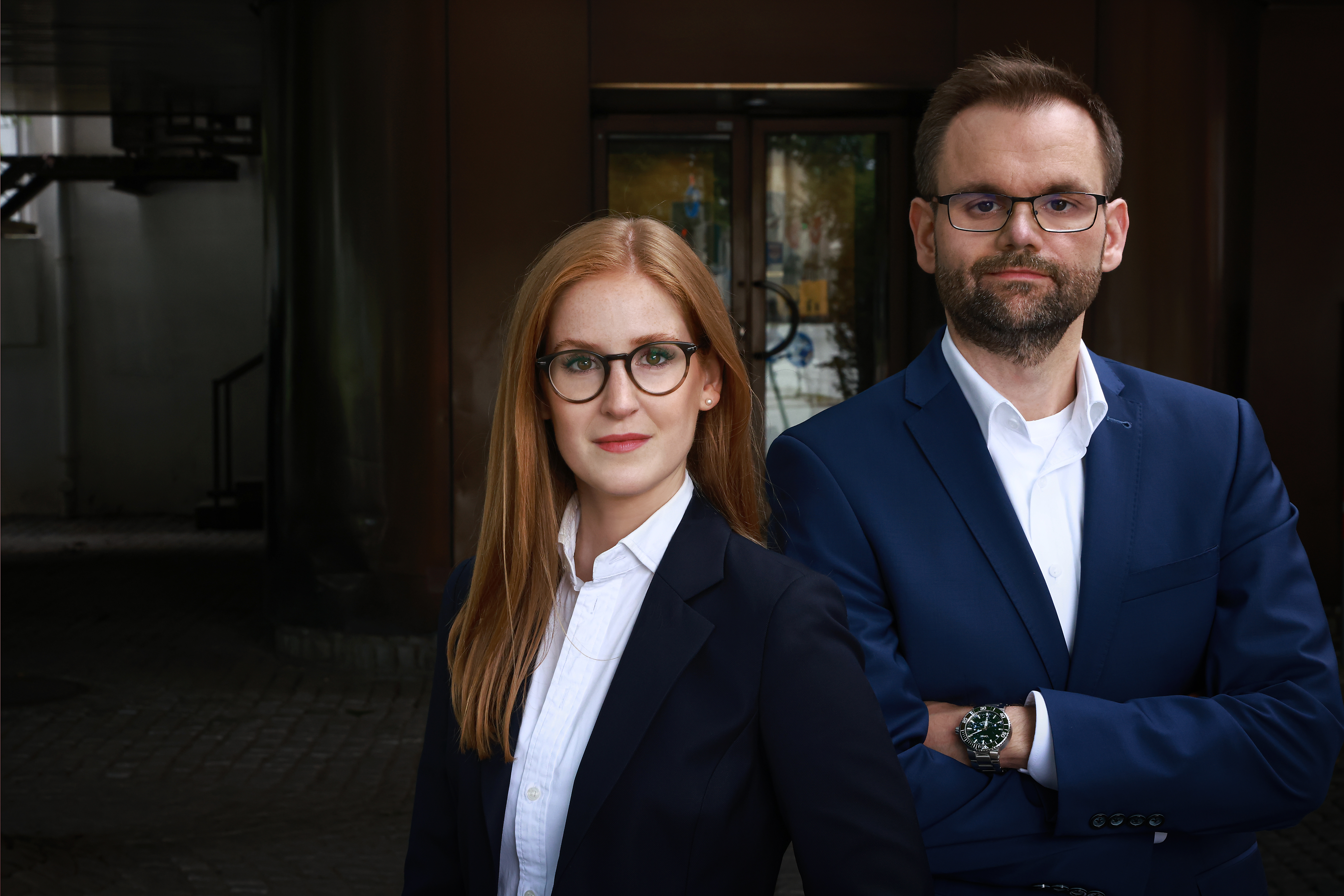 Rechtsanwältin Alina Niedergassel und Rechtsanwalt Mathias Schult