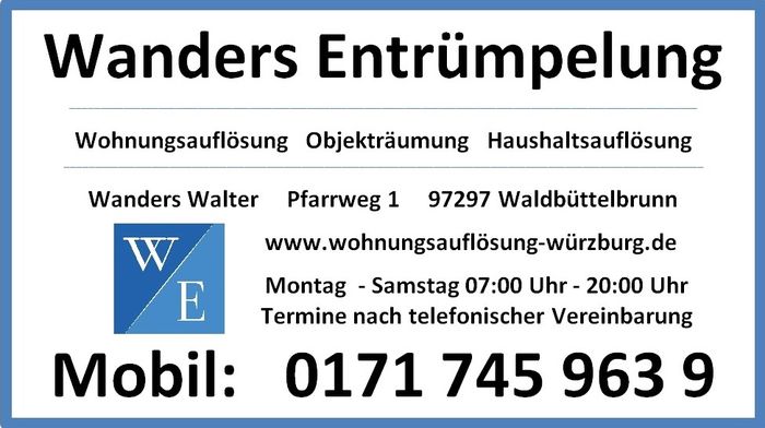 Wanders Entrümpelung