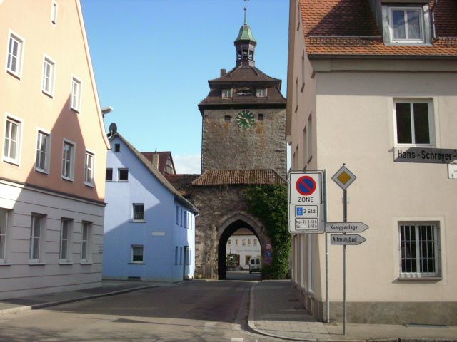 Stadttor in Leutershausen