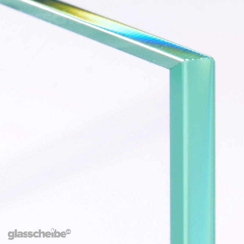 Unsere Kantenbearbeitung poliert bei www.glasscheibe24.com