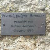 Pfenniggeiger-Brunnen in Freyung