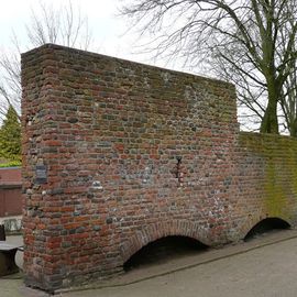 Stadtmauer am Pulverturm in Rheinberg