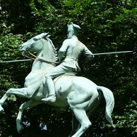 Husaren-Denkmal in Krefeld