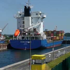Schleusen-Aussichtsplattform Kiel-Wik in Kiel
