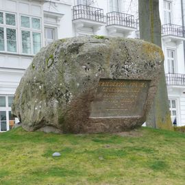 Gedenkstein für Friedrich Franz I in Heiligendamm Stadt Bad Doberan