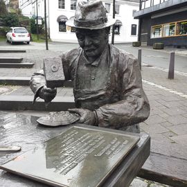 Skulptur Schwammklöpper in Bad Fredeburg Stadt Schmallenberg