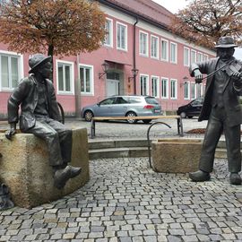 Pfenniggeiger-Brunnen in Freyung