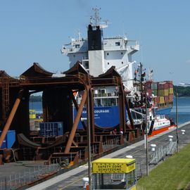 Schleusen-Aussichtsplattform Kiel-Wik in Kiel