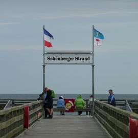Seebrücke Schönberger Strand in Schönberg in Holstein