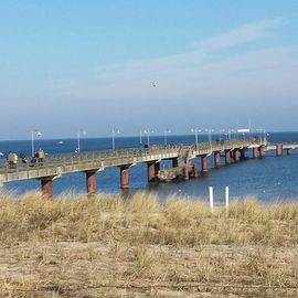 Bernsteinpromenade & Seebrücke in Ostseebad Göhren