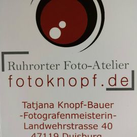 Ruhrorter Foto-Atelier Tatjana Knopf-Bauer in Duisburg