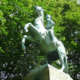 Husaren-Denkmal in Krefeld