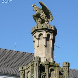 Preußen-Denkmal auf dem Altmarkt in Moers