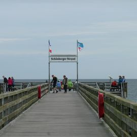 Seebrücke Schönberger Strand in Schönberg in Holstein